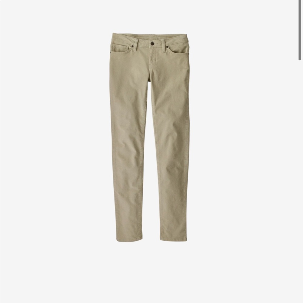 Light cream/tan organic cotton corduroy pants